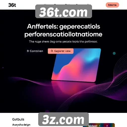 Tendências de design no site 36t.com