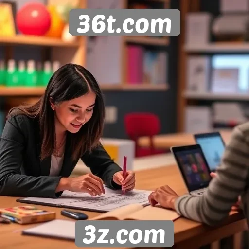 Recursos interativos oferecidos por 36t.com